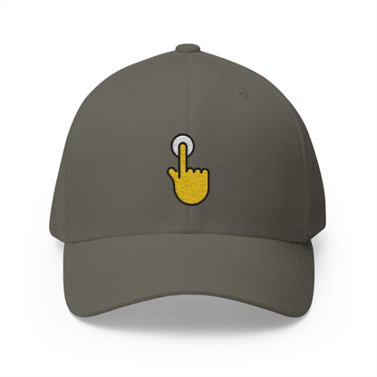 Tap Emoji Olive Cap – Premium by Capmoji