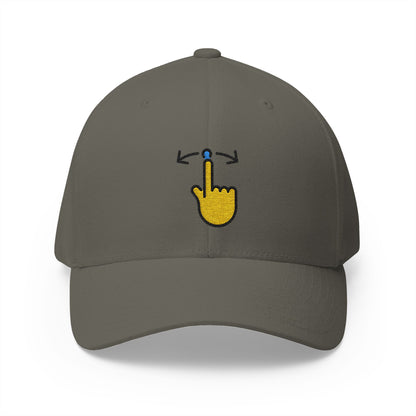 Swipe Emoji Olive Cap – Premium by Capmoji