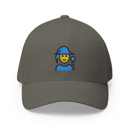 Mage Emoji Olive Cap – Premium by Capmoji