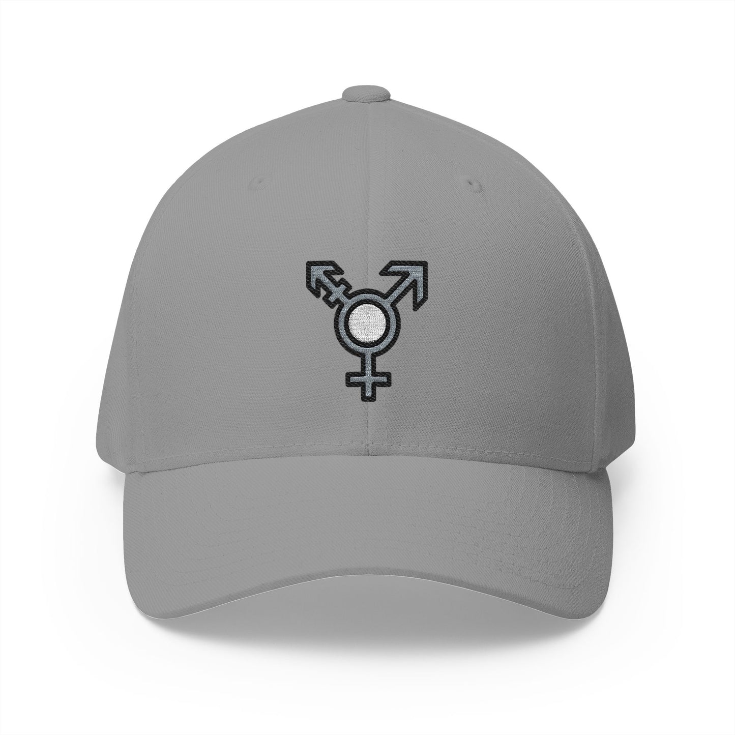 Transgender Symbol Emoji Grey Cap – Premium by Capmoji