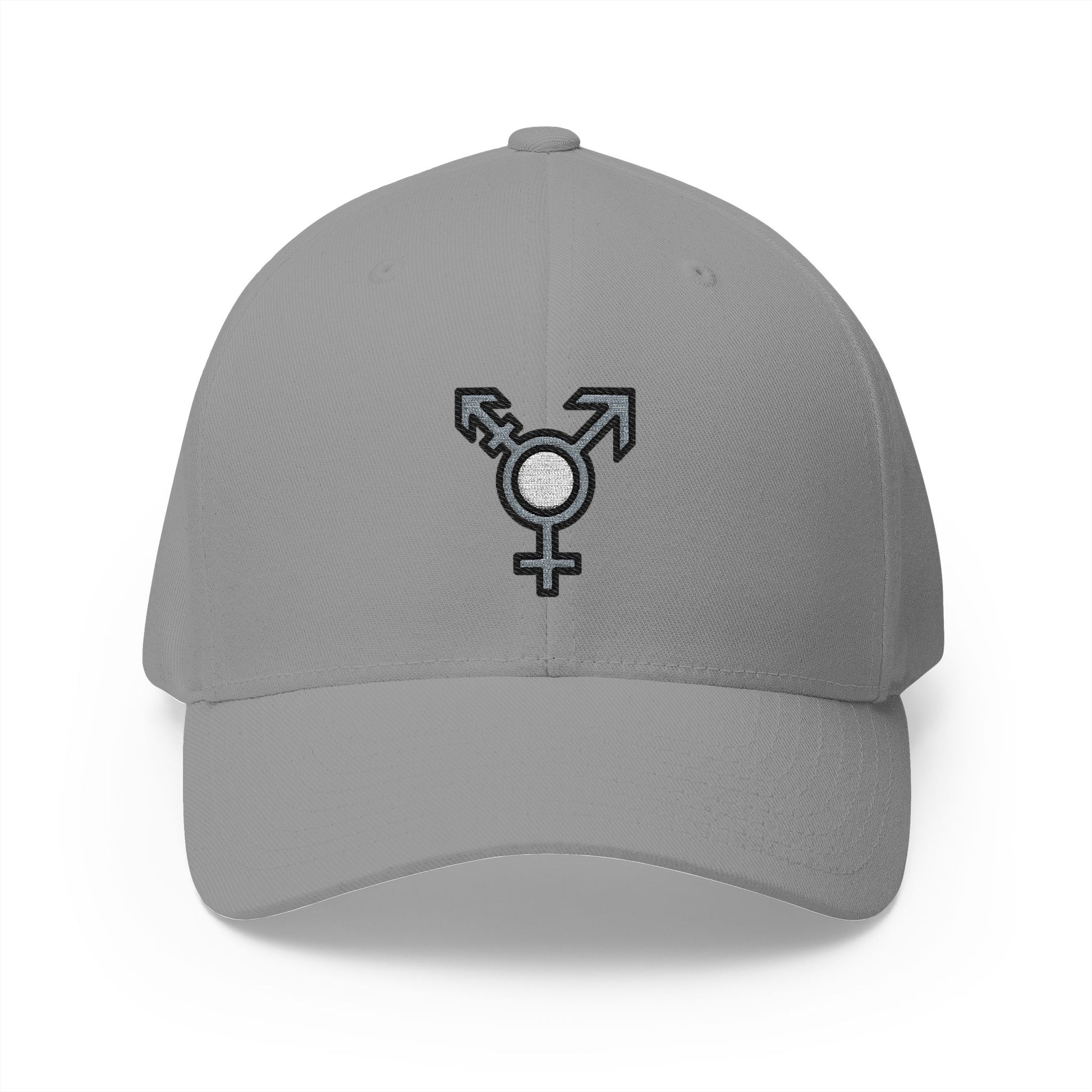 Transgender Symbol Emoji Grey Cap – Premium by Capmoji