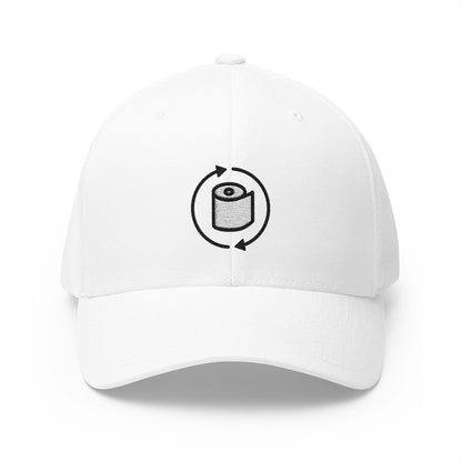 Bandage Change Emoji White Cap – Premium by Capmoji