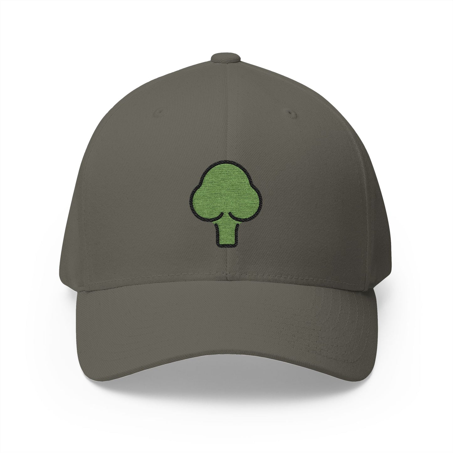 Broccoli Emoji Olive Cap – Premium by Capmoji