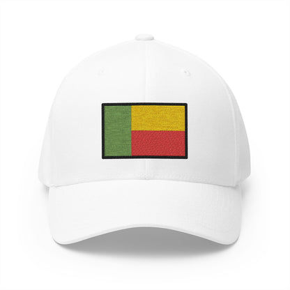 Flag: Benin Emoji White Cap – Premium by Capmoji