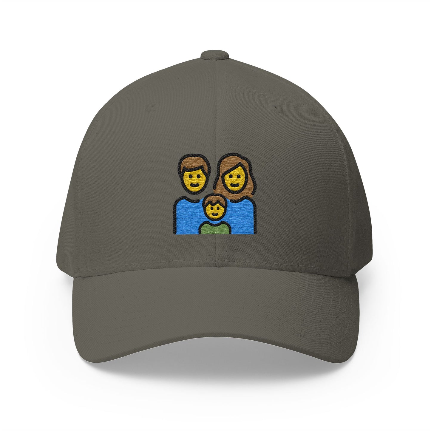 Family Emoji Olive Cap – Premium by Capmoji