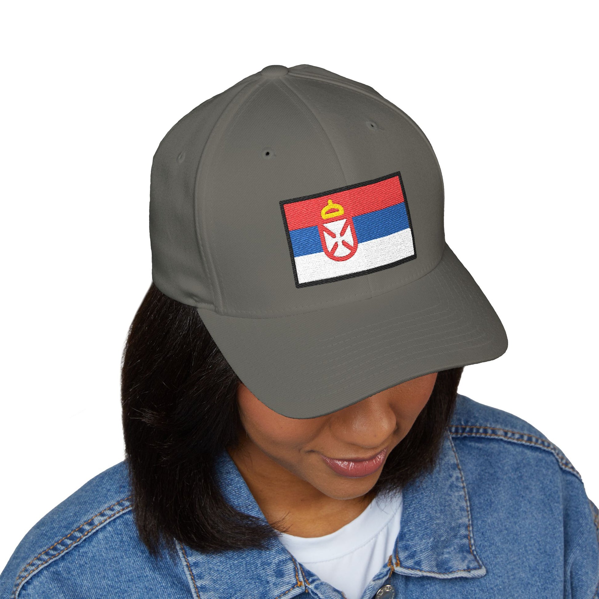 Flag: Serbia Emoji Cap – Premium by Capmoji