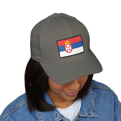 Flag: Serbia Emoji Cap – Premium by Capmoji