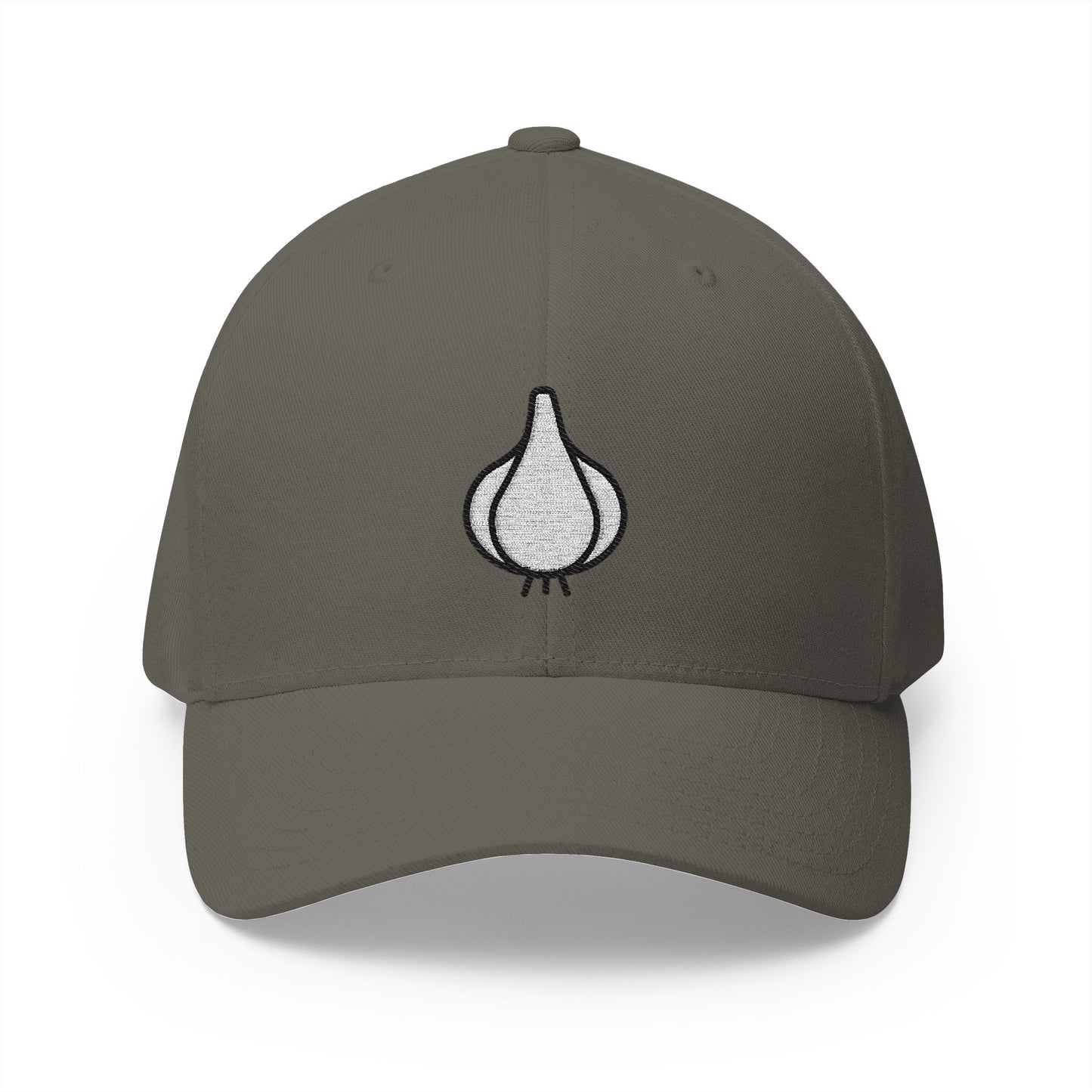 Garlic Emoji Olive Cap – Premium by Capmoji