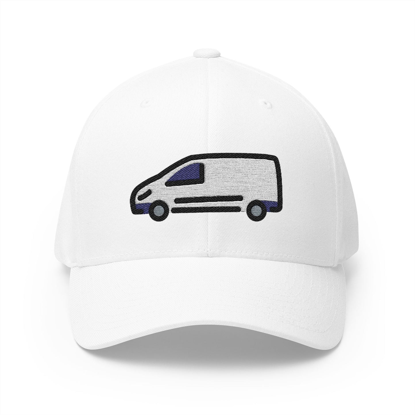 Delivery Truck Emoji White Cap – Premium by Capmoji