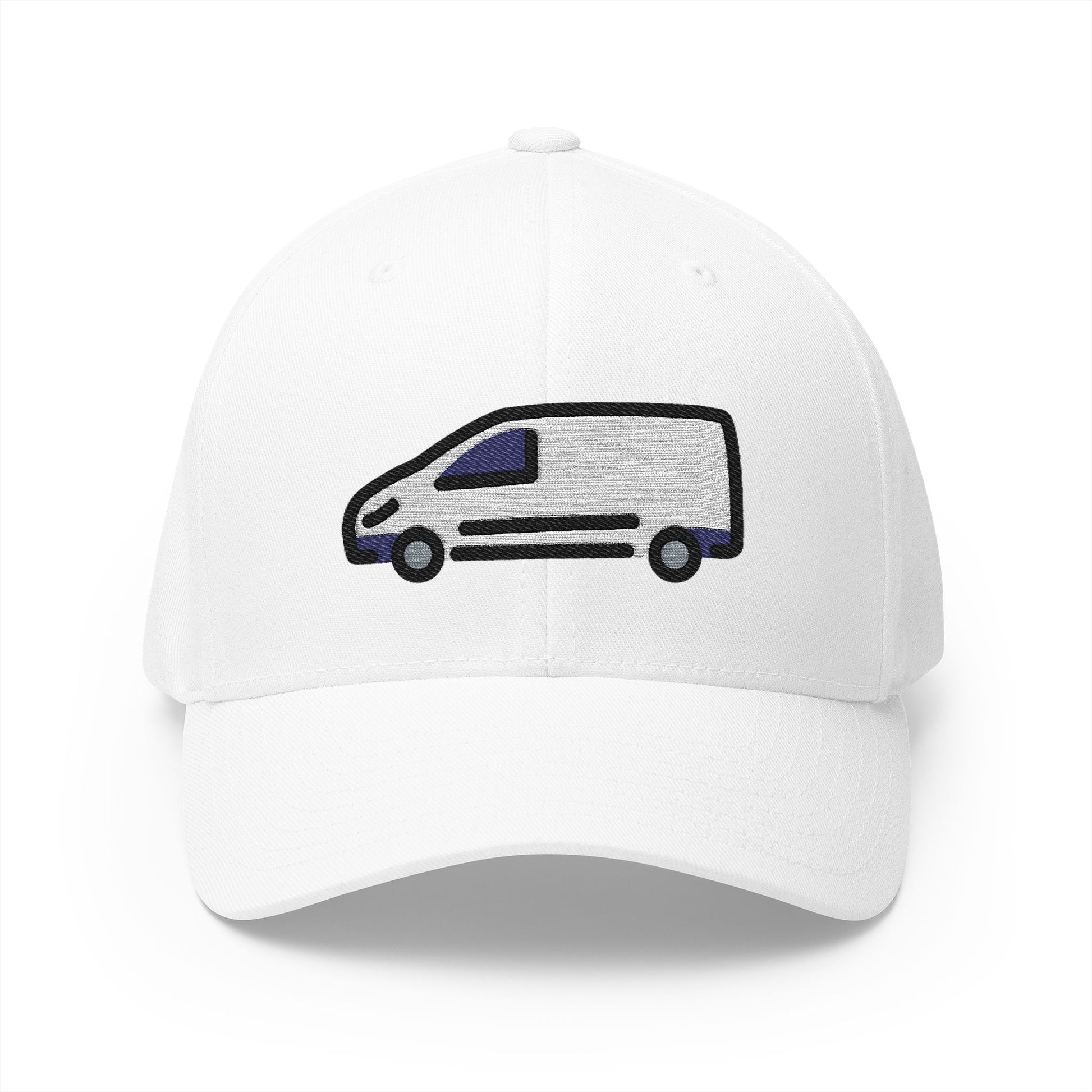 Delivery Truck Emoji White Cap – Premium by Capmoji