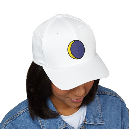 Waning Crescent Moon Emoji Cap – Premium by Capmoji