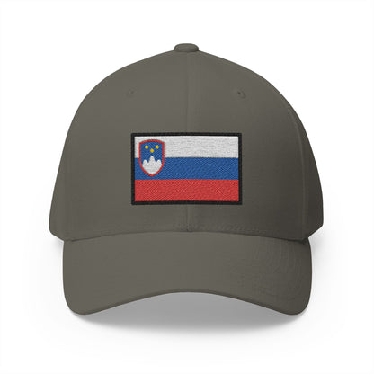 Flag: Slovenia Emoji Olive Cap – Premium by Capmoji