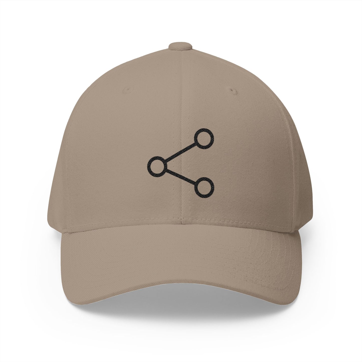 Share Emoji Khaki Cap – Premium by Capmoji