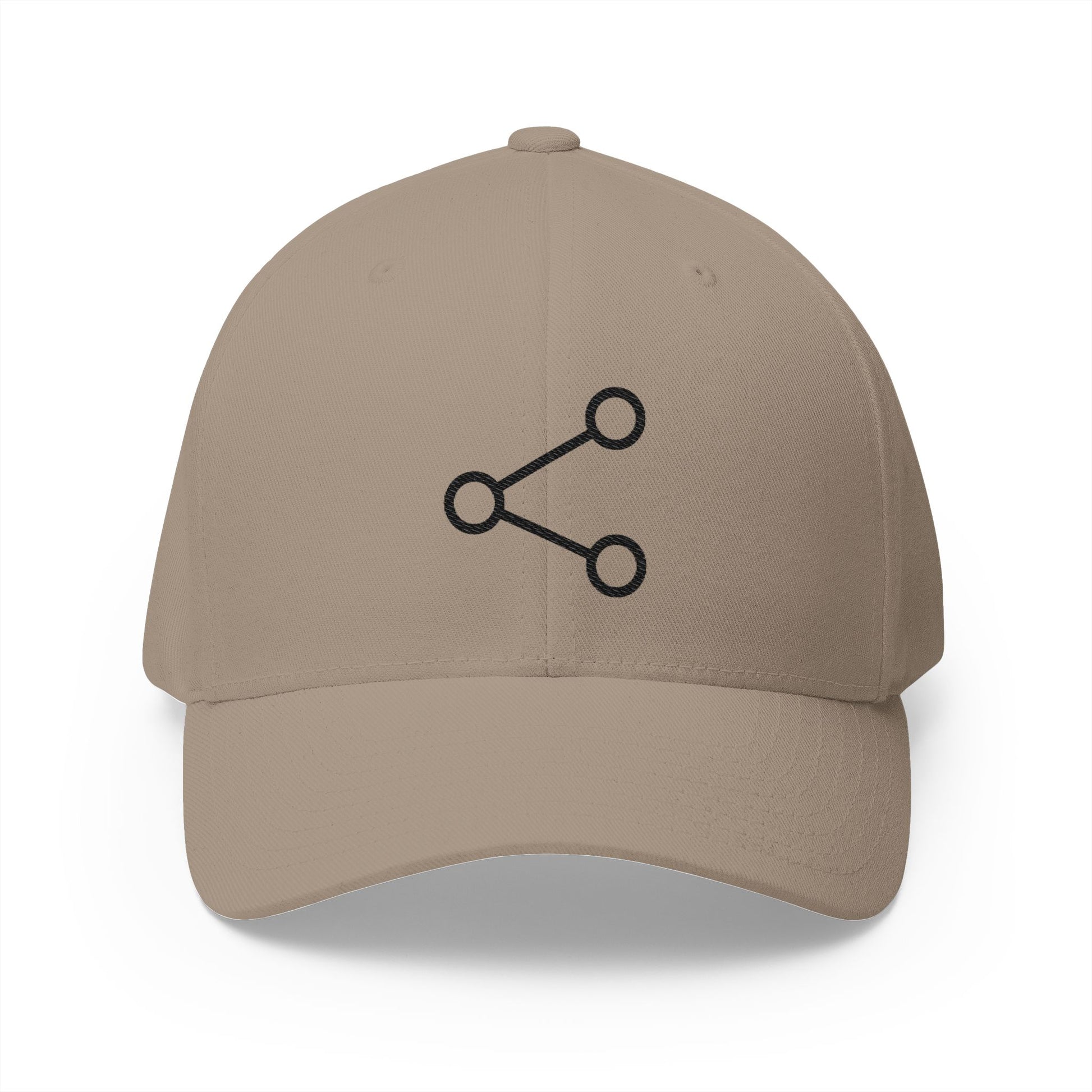 Share Emoji Khaki Cap – Premium by Capmoji