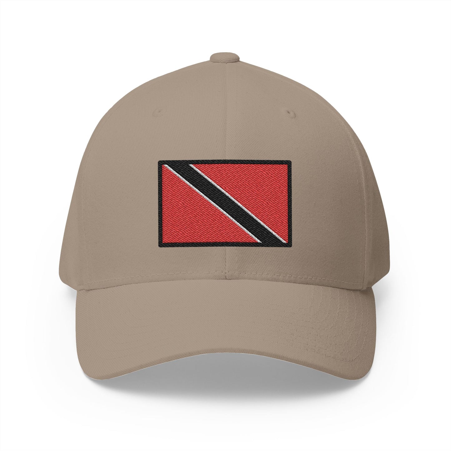 Flag: Trinidad & Tobago Emoji Khaki Cap – Premium by Capmoji