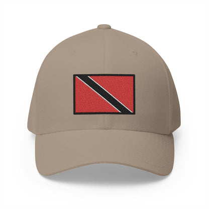 Flag: Trinidad & Tobago Emoji Khaki Cap – Premium by Capmoji