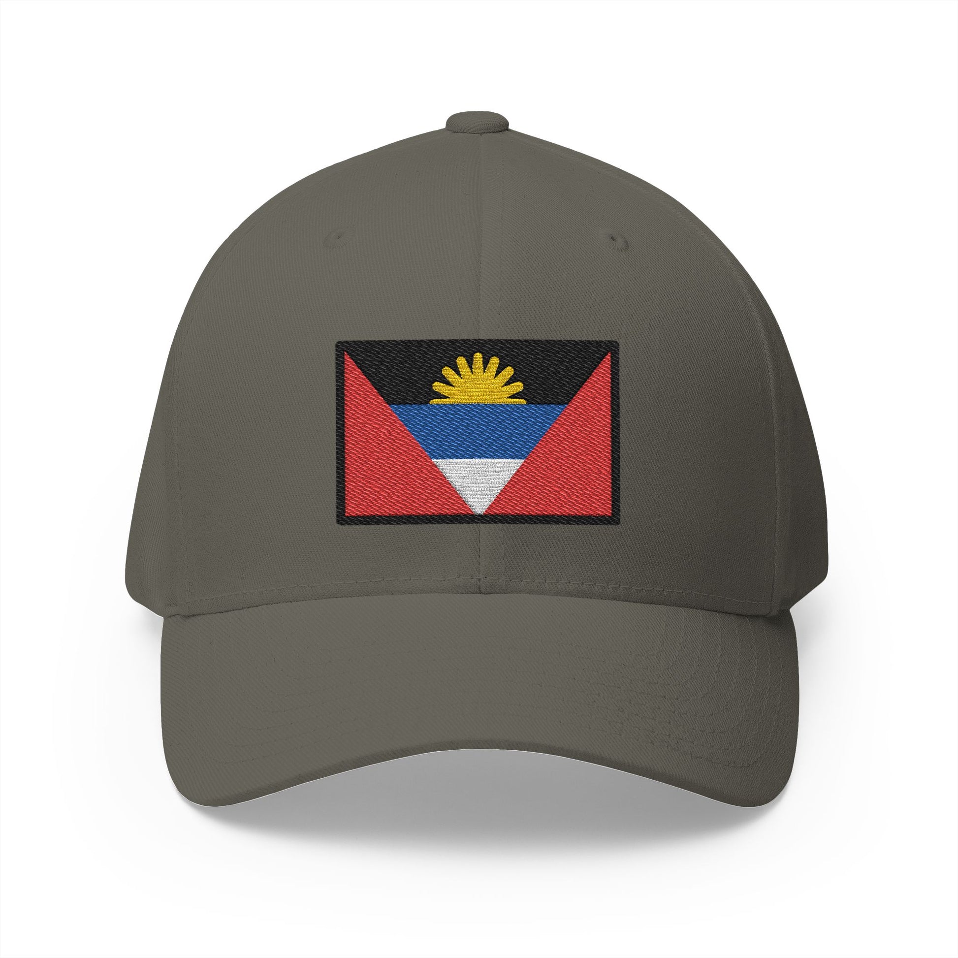 Flag: Antigua & Barbuda Emoji Olive Cap – Premium by Capmoji