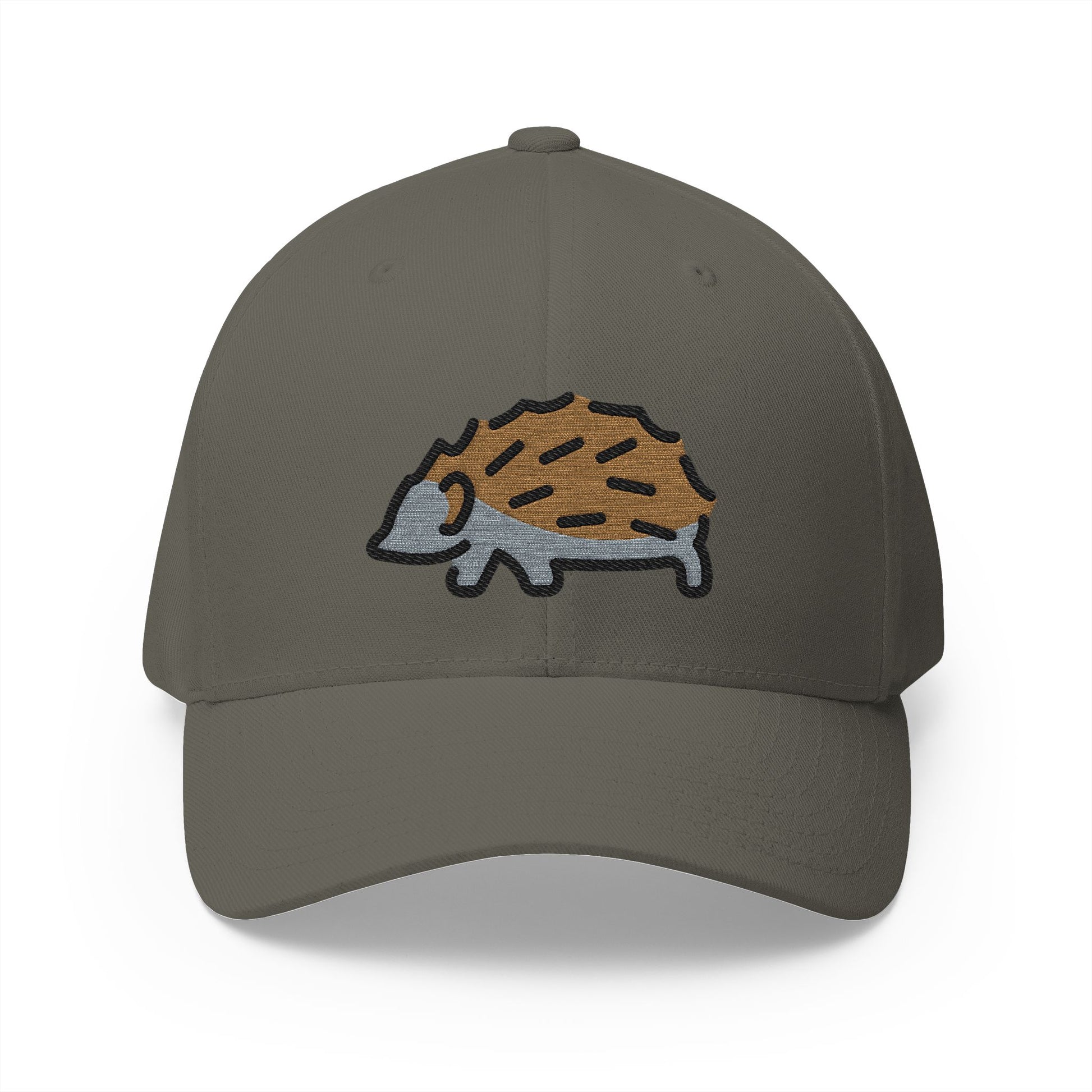 Hedgehog Emoji Olive Cap – Premium by Capmoji