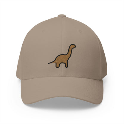 Sauropod Emoji Khaki Cap – Premium by Capmoji