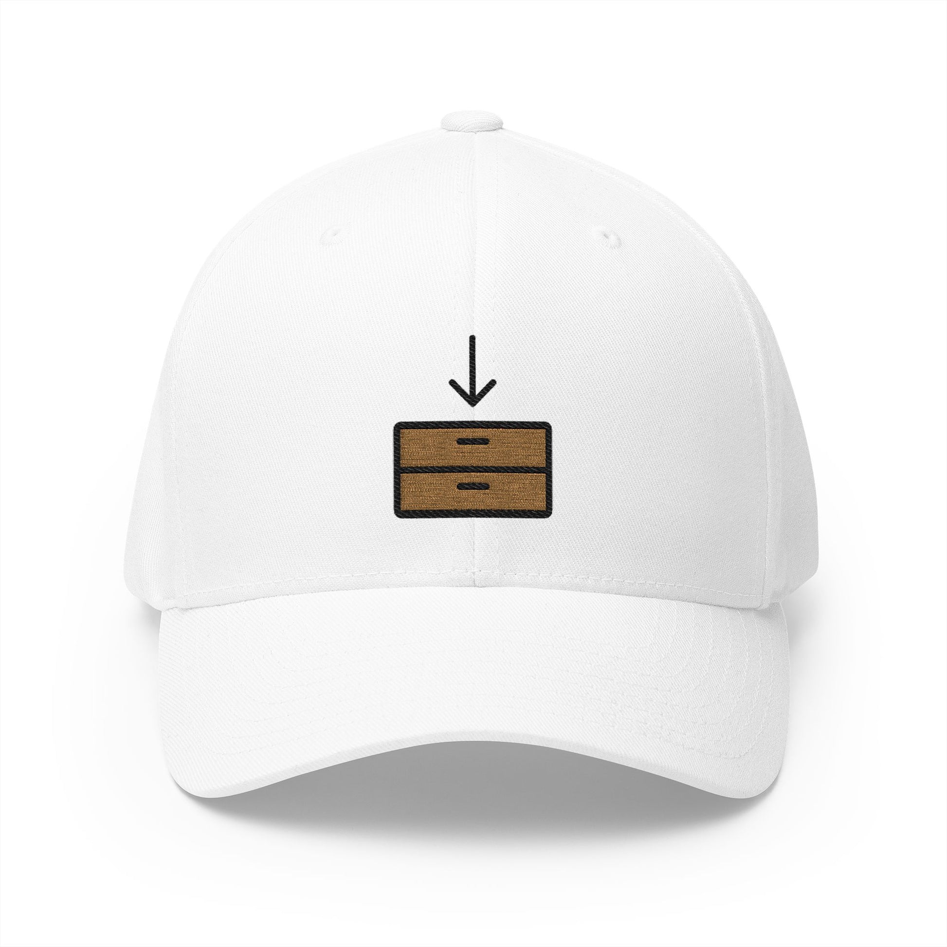 Archive Emoji White Cap – Premium by Capmoji