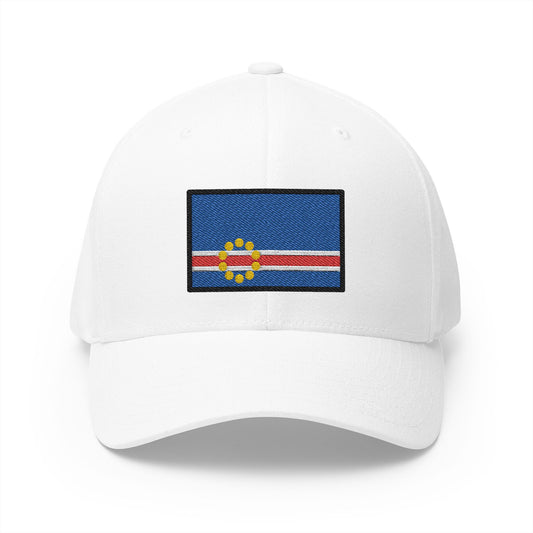 Flag: Cape Verde Emoji White Cap – Premium by Capmoji