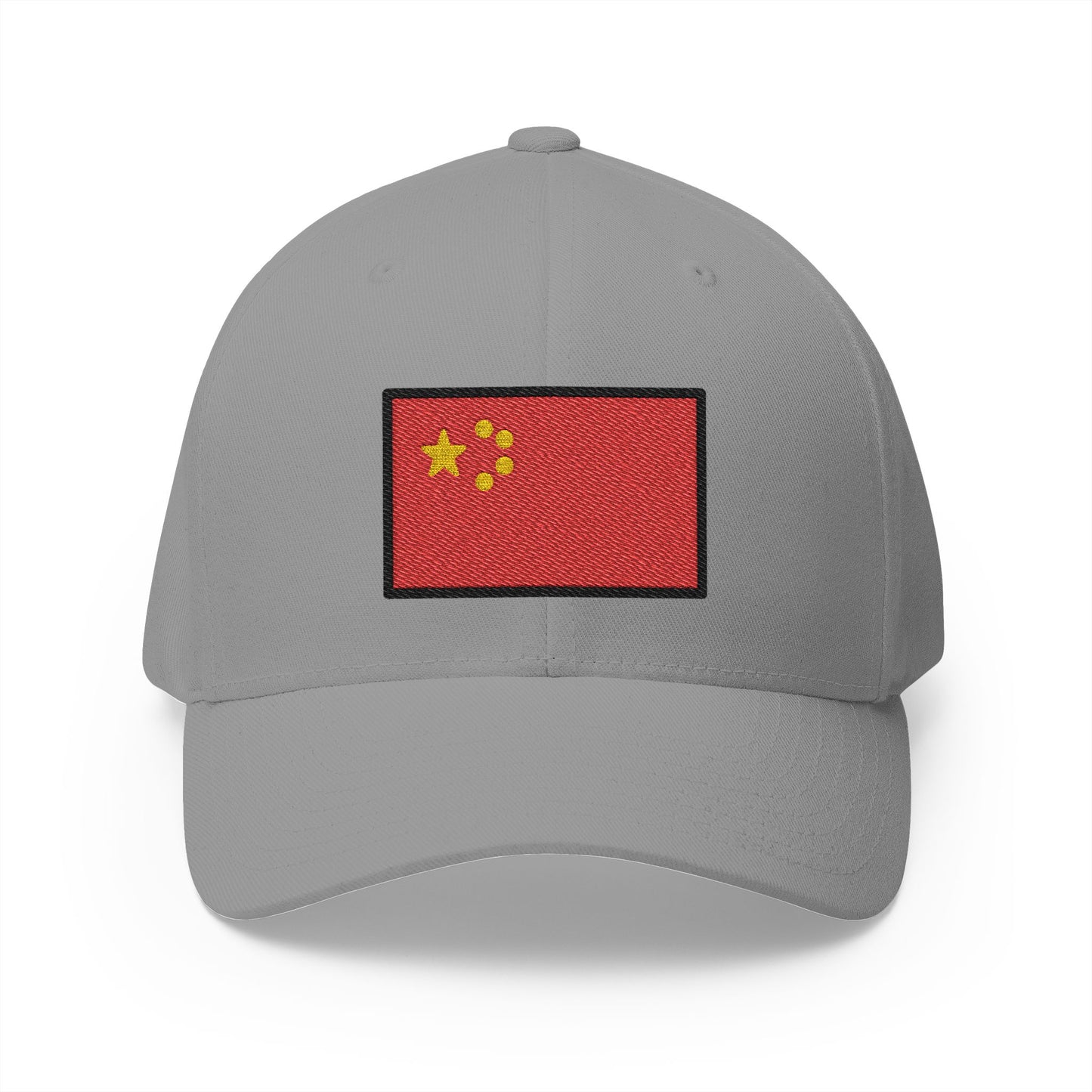 Flag: China Emoji Grey Cap – Premium by Capmoji
