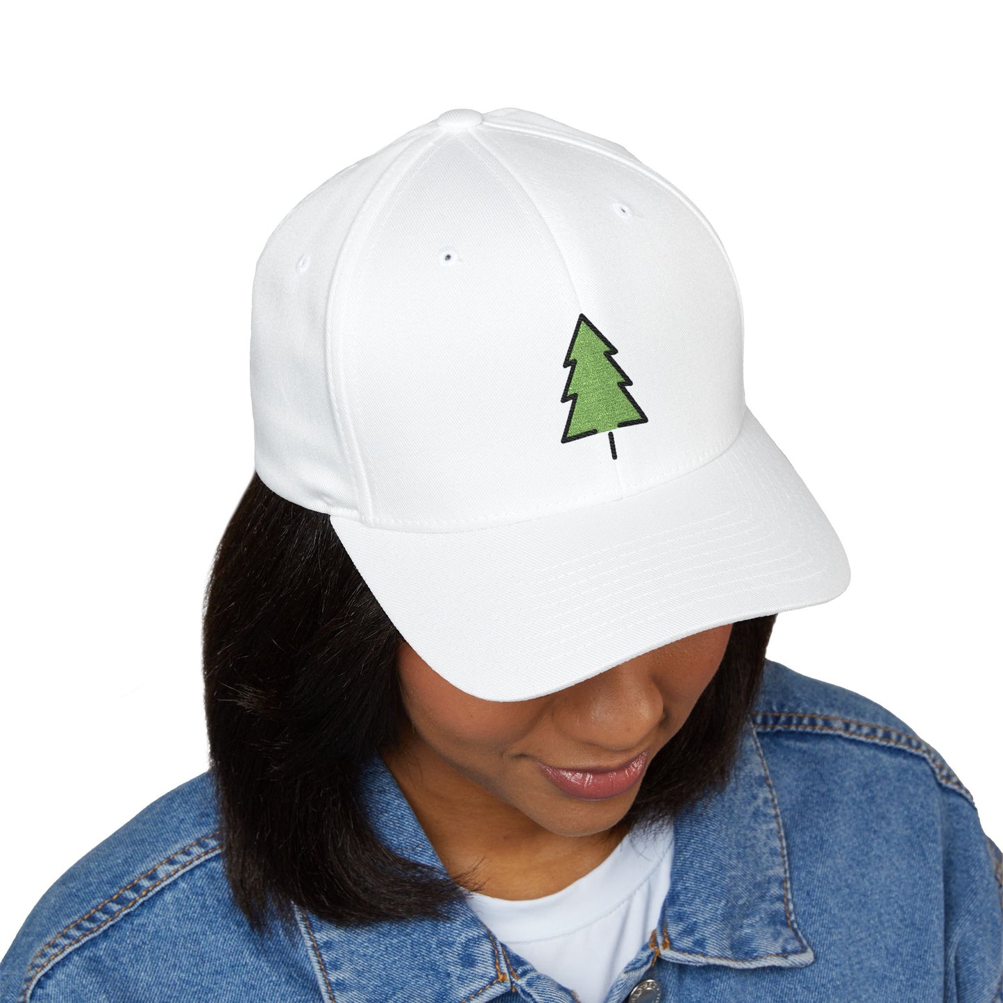 Evergreen Tree Emoji Cap – Premium by Capmoji