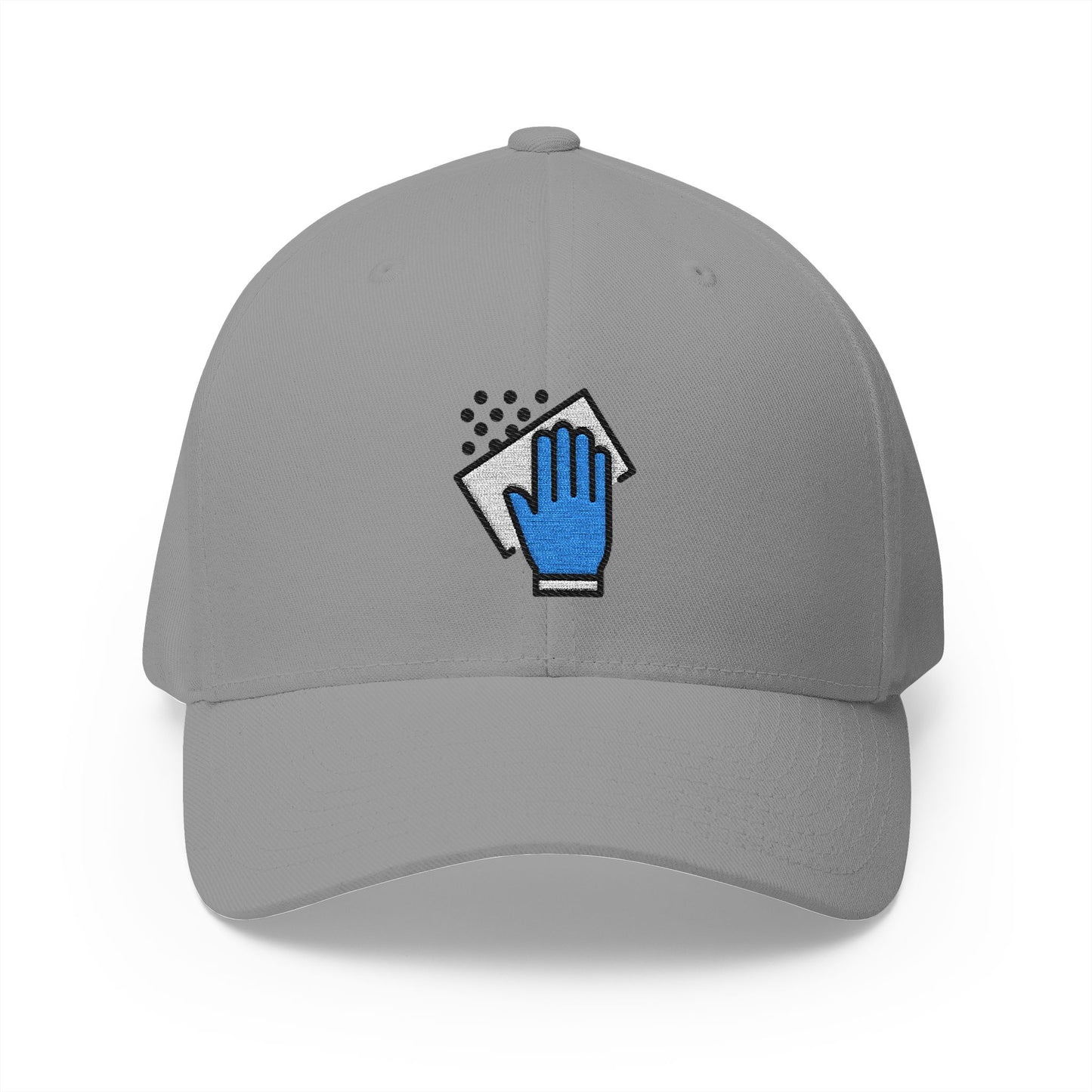 Disinfect Surface Emoji Grey Cap – Premium by Capmoji