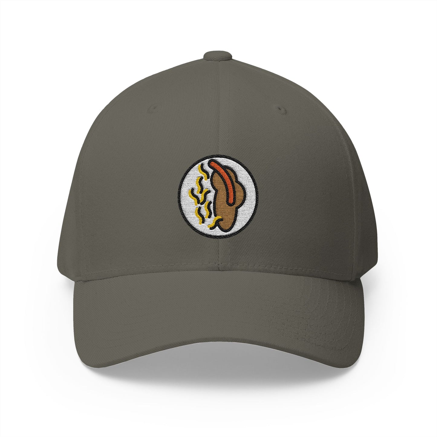 Lentils With Spaetzle Emoji Olive Cap – Premium by Capmoji