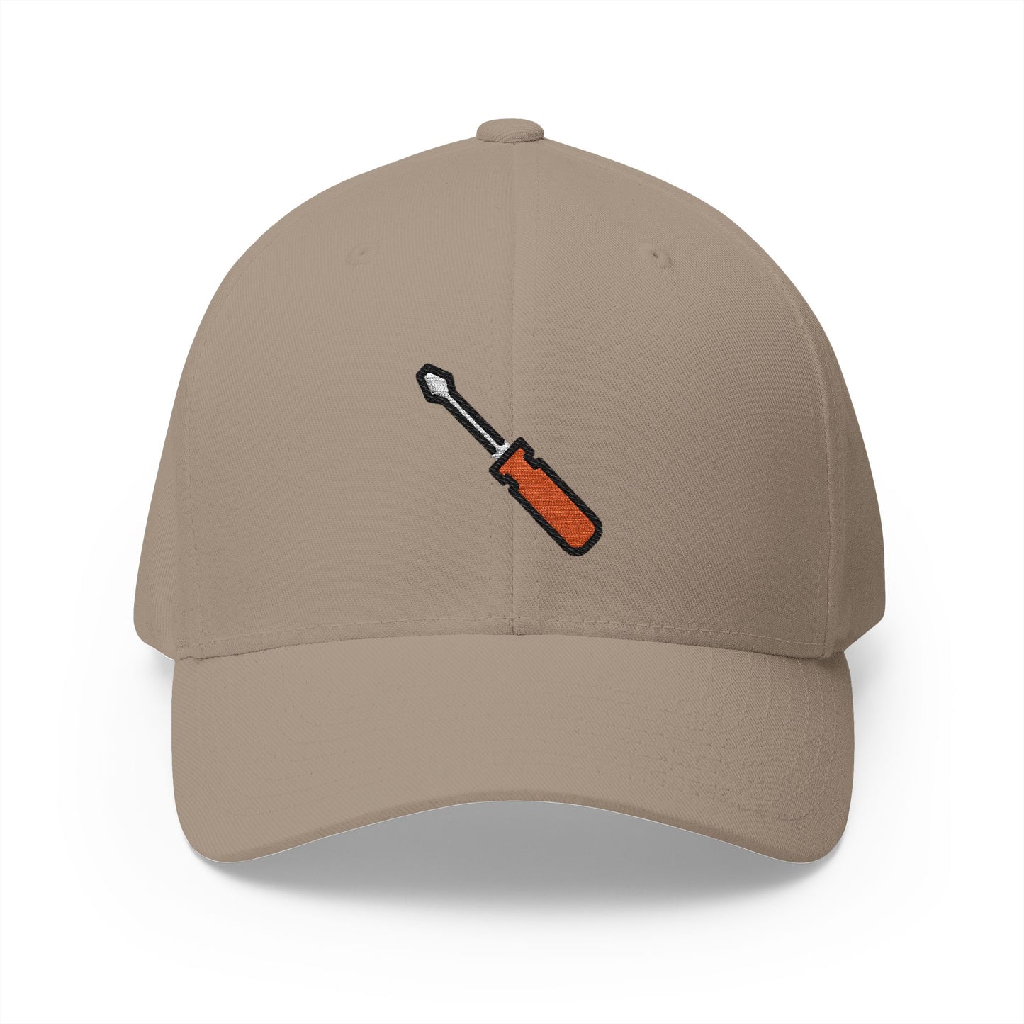 Screwdriver Emoji Khaki Cap – Premium by Capmoji