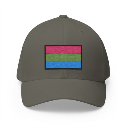 Polysexual Emoji Olive Cap – Premium by Capmoji