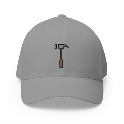 Hammer Emoji Grey Cap – Premium by Capmoji