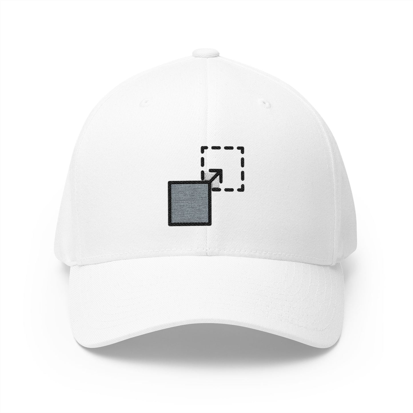 Move Emoji White Cap – Premium by Capmoji
