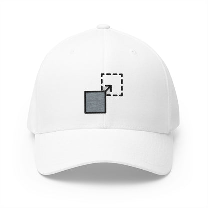 Move Emoji White Cap – Premium by Capmoji