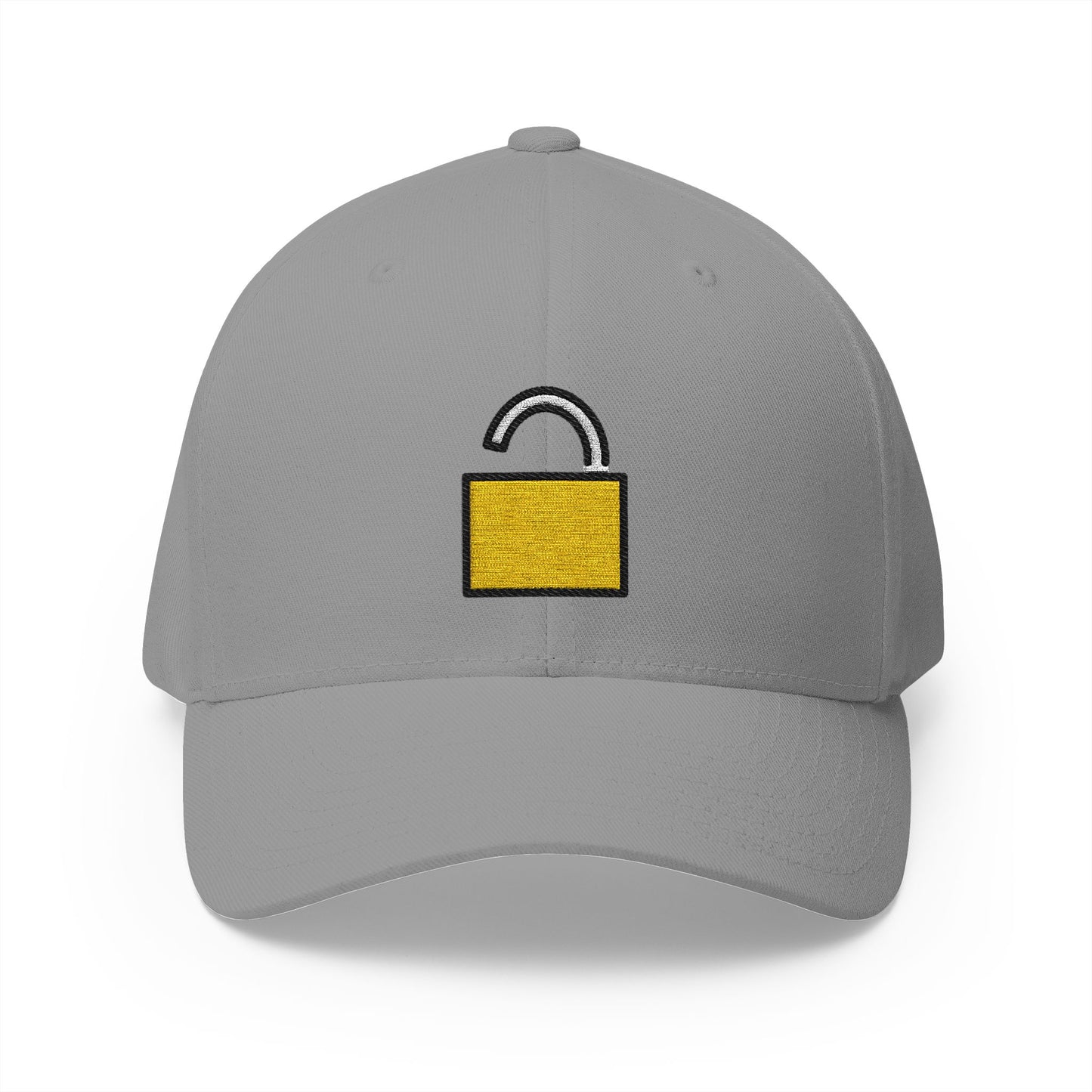 Unlocked Emoji Grey Cap – Premium by Capmoji