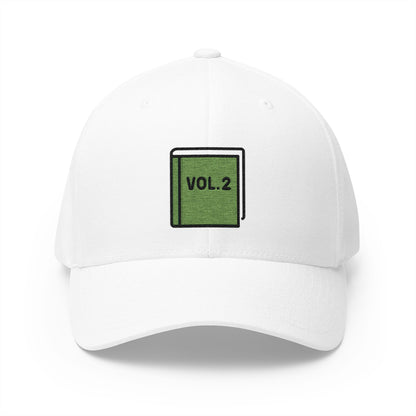 Green Book Emoji White Cap – Premium by Capmoji