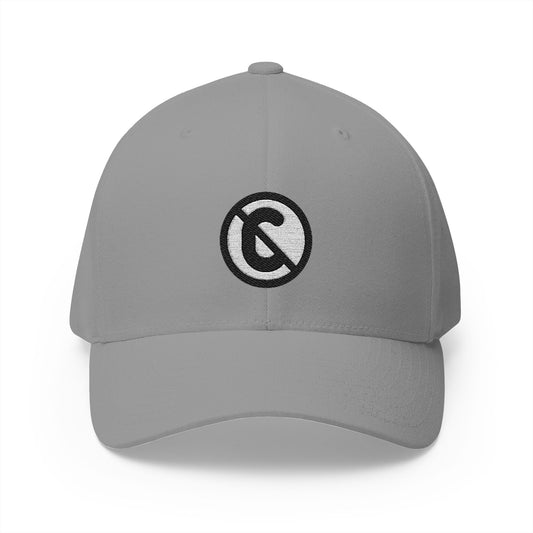 Circled C With Overlaid Backslash Emoji Grey Cap – Premium by Capmoji