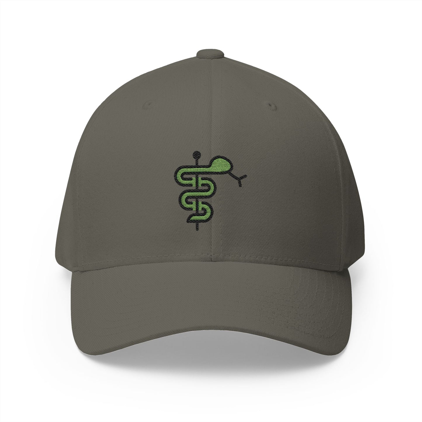 Medical Symbol Emoji Olive Cap – Premium by Capmoji
