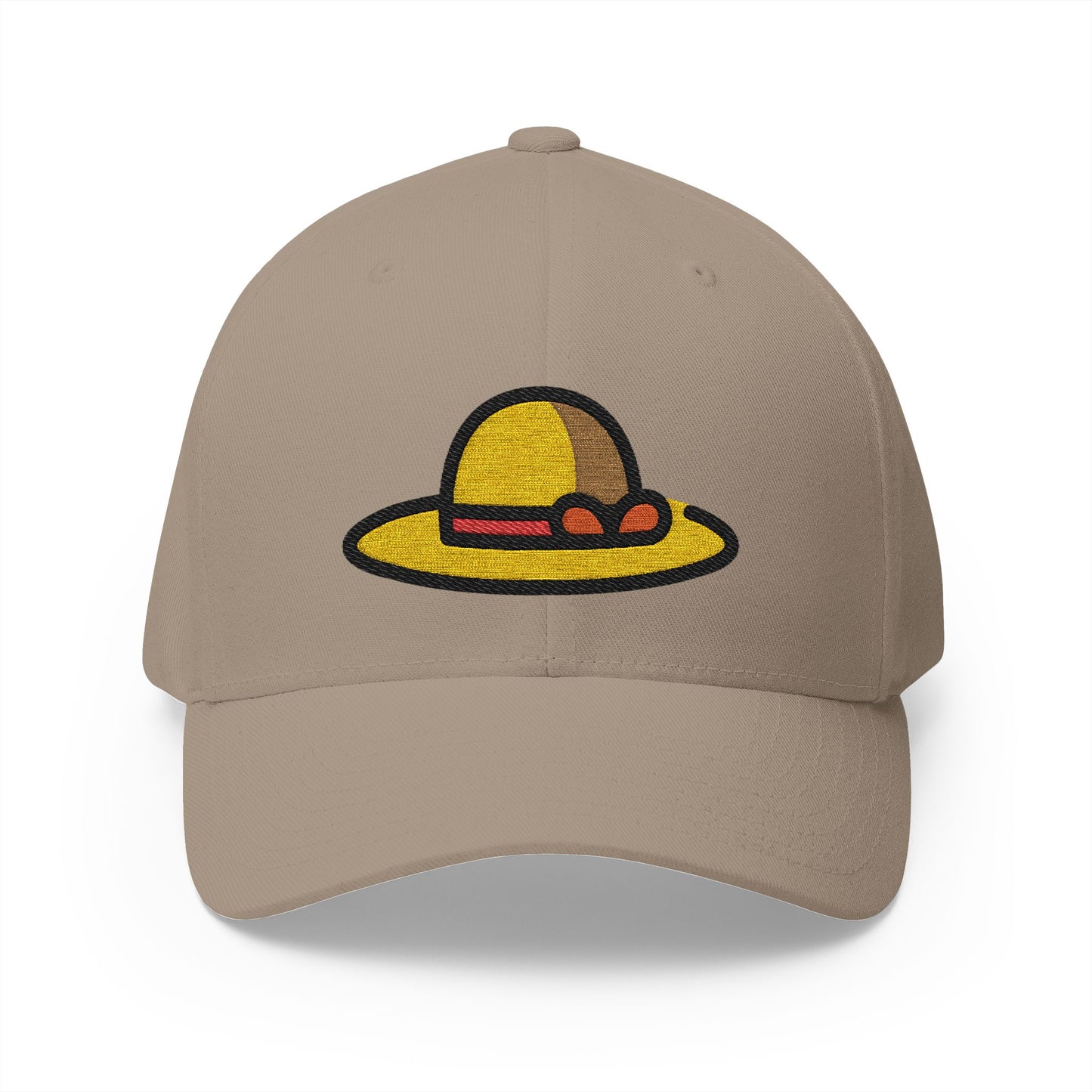Woman'S Hat Emoji Khaki Cap – Premium by Capmoji
