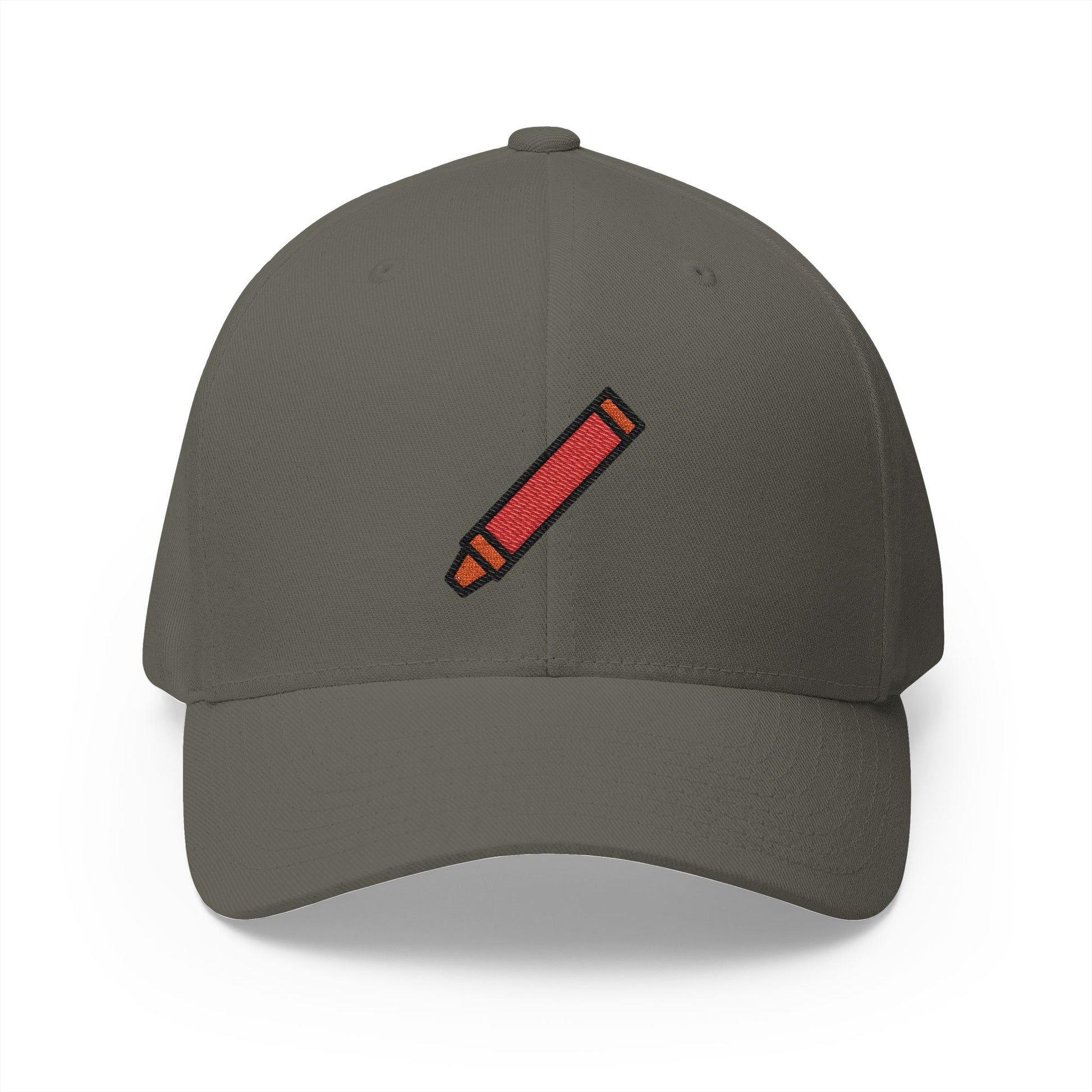 Crayon Emoji Olive Cap – Premium by Capmoji