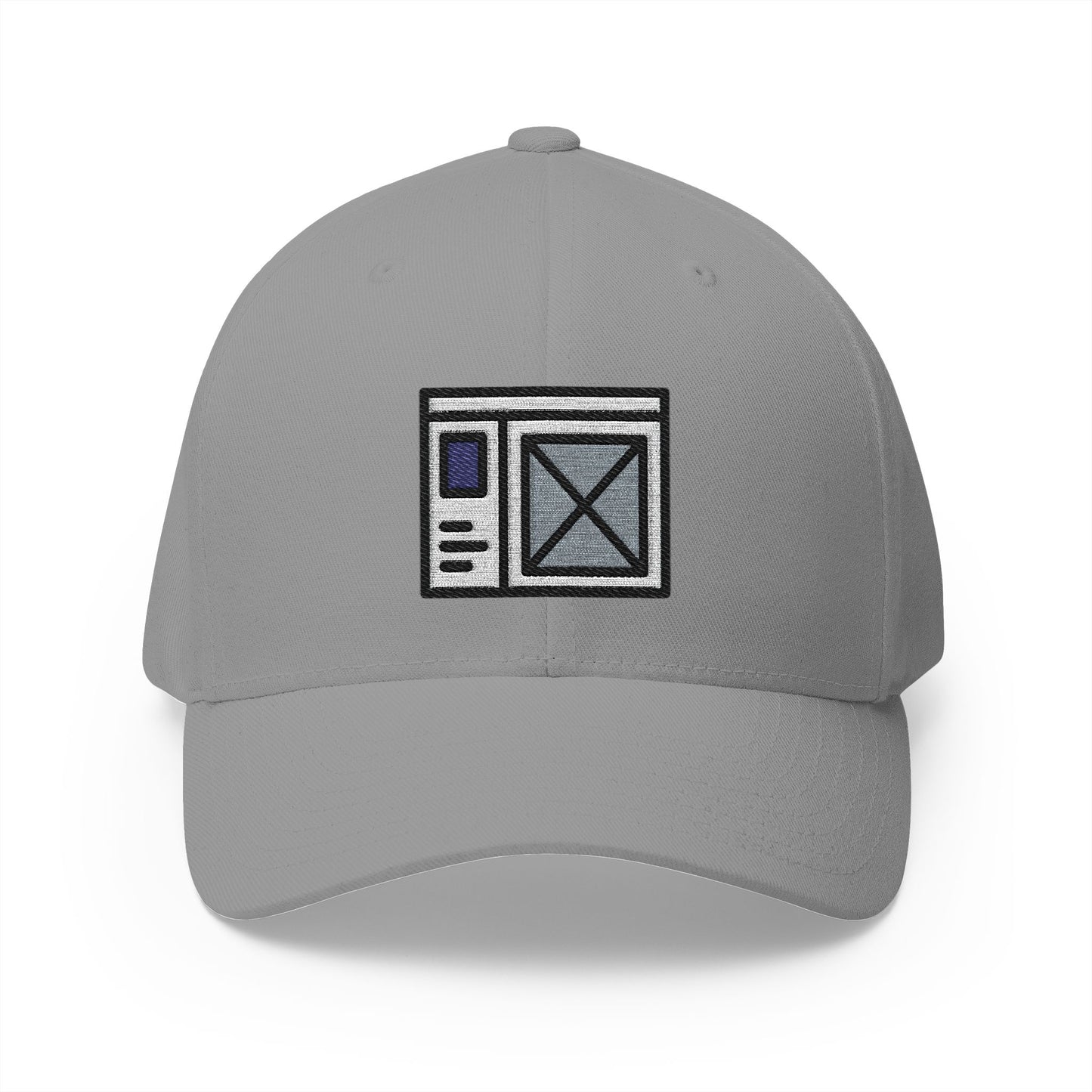 Wireframes Emoji Grey Cap – Premium by Capmoji