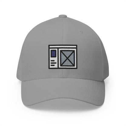 Wireframes Emoji Grey Cap – Premium by Capmoji