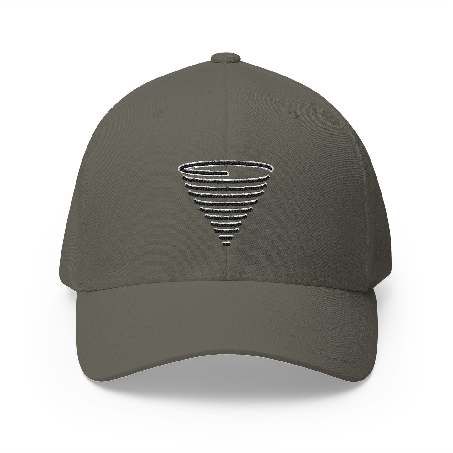 Tornado Emoji Olive Cap – Premium by Capmoji