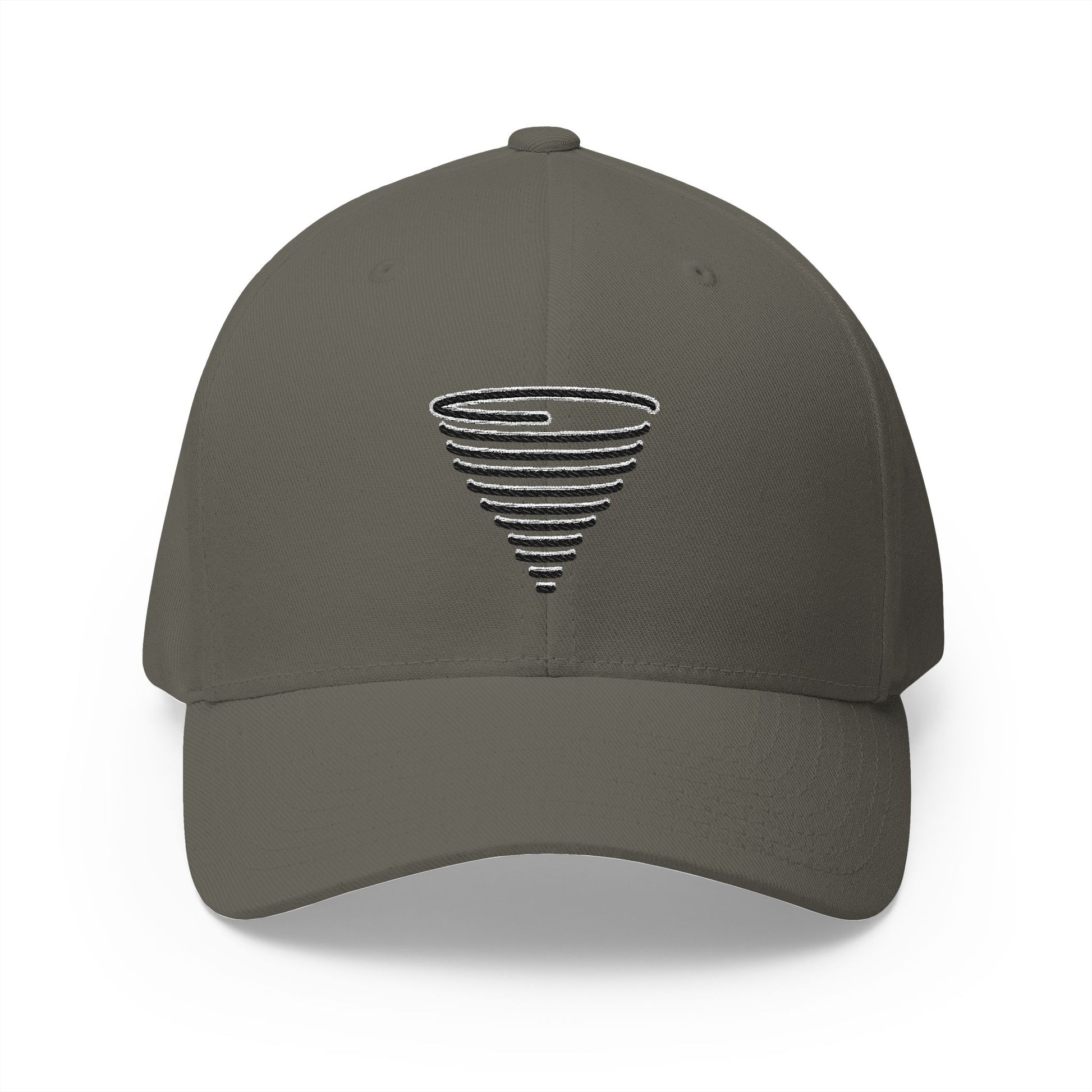 Tornado Emoji Olive Cap – Premium by Capmoji