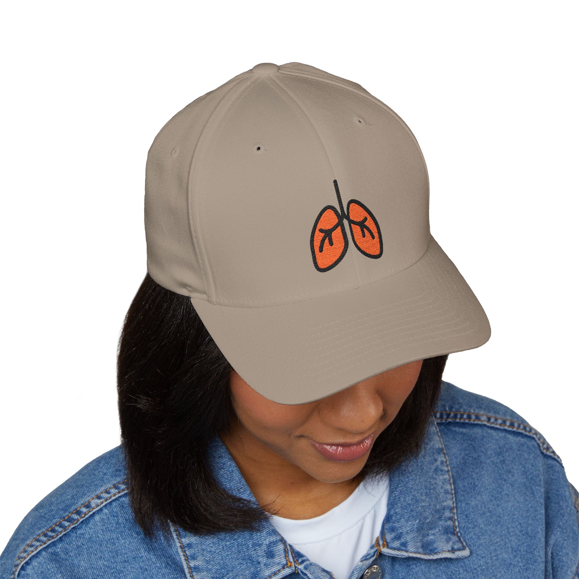 Lungs Emoji Cap – Premium by Capmoji