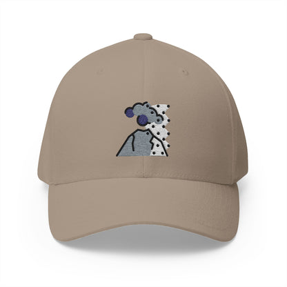 Volcano Ashes Emoji Khaki Cap – Premium by Capmoji