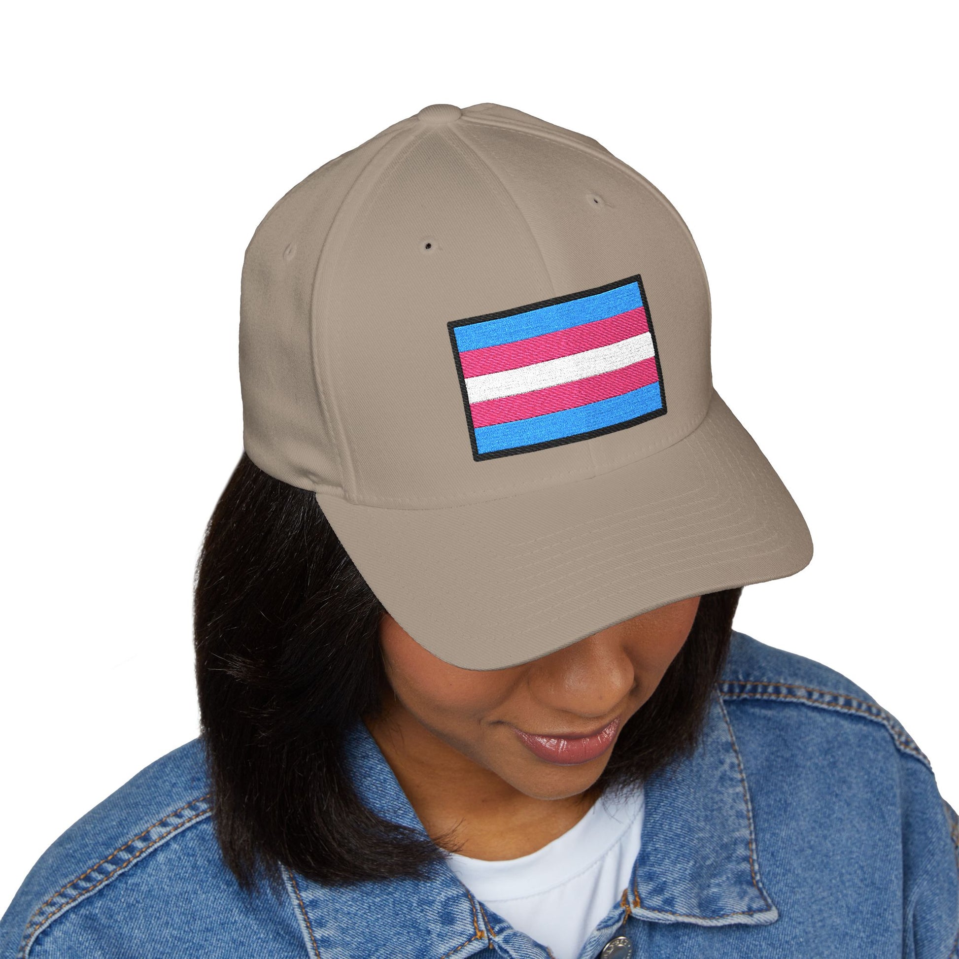 Transgender Flag Emoji Cap – Premium by Capmoji