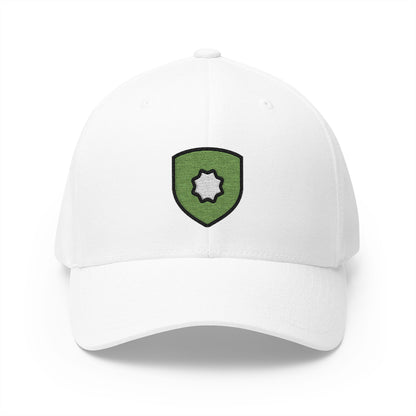 Authority Emoji White Cap – Premium by Capmoji