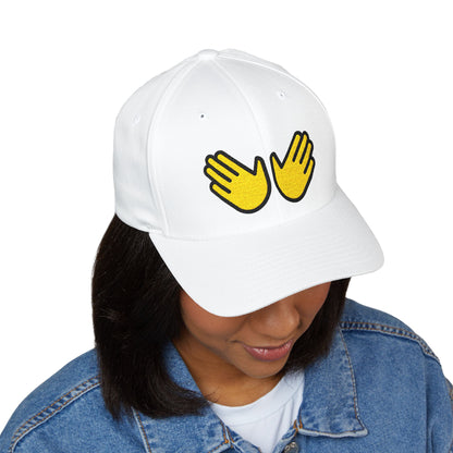 Open Hands Emoji Cap – Premium by Capmoji