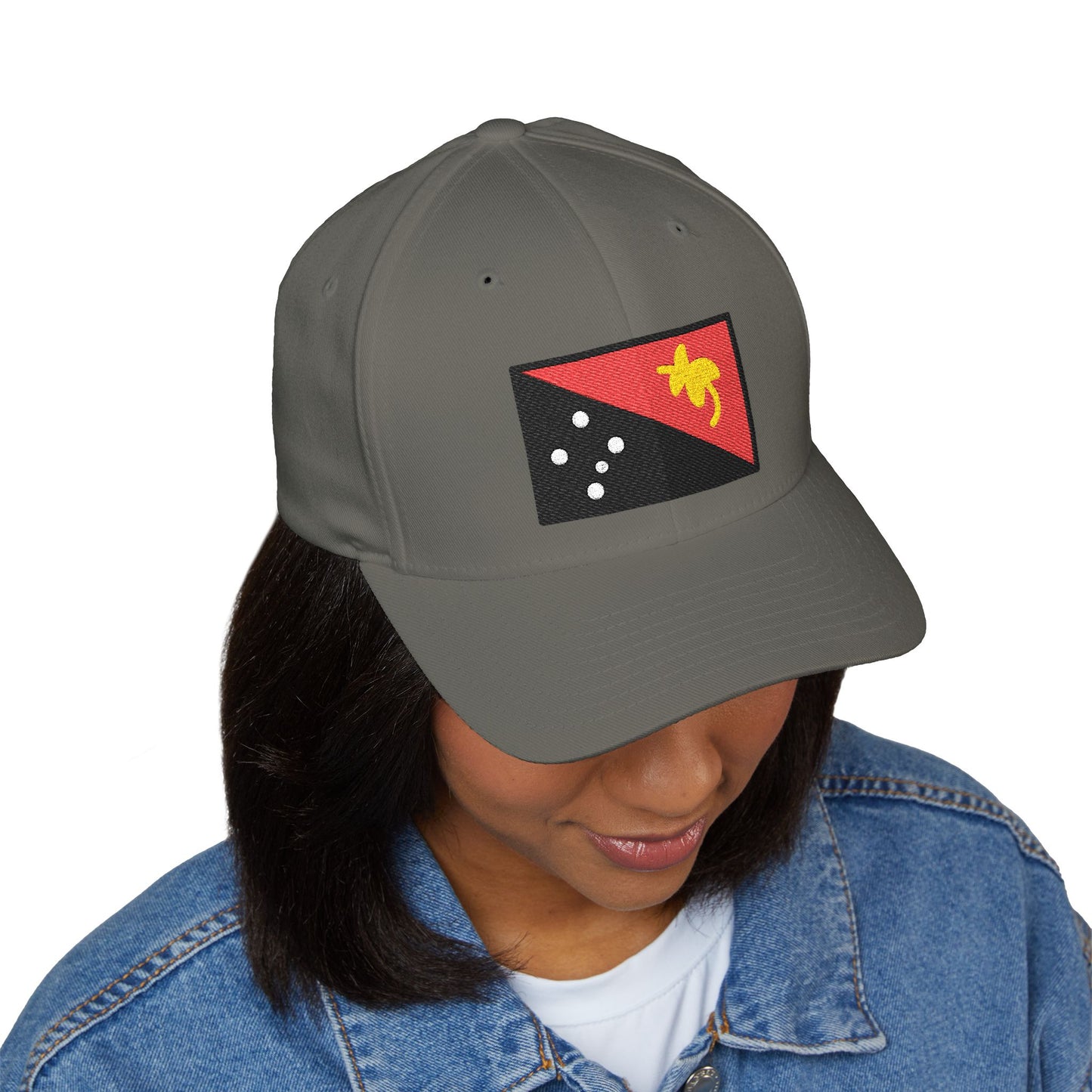 Flag: Papua New Guinea Emoji Cap – Premium by Capmoji